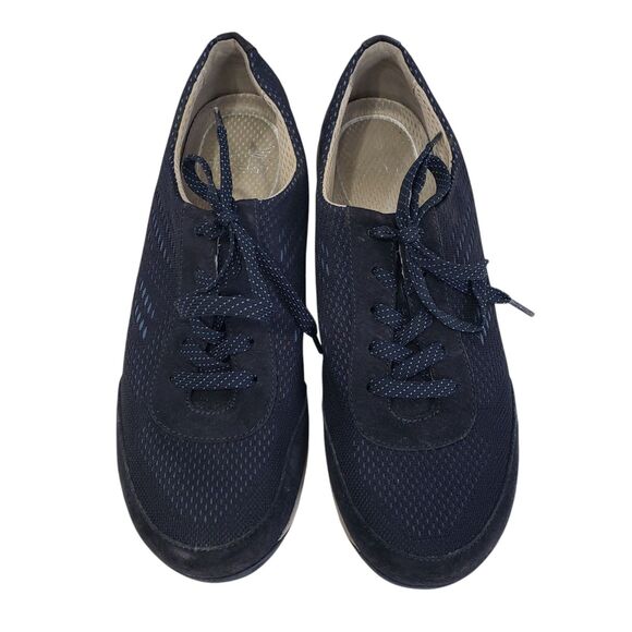 Dansko Shoes - Dansko Women's Navy Leather Athletic Shoe, Size 42 (11.5)